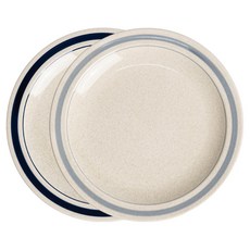 Kanesuzu Noble Stone Line 圓盤 2件組 4號 27.5cm, 1套, 寶寶藍, 深藍色, 盤子 2入