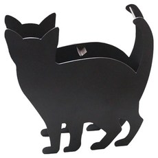 小麥購物 復古創意手工金屬蚊香盤 L2436, 貓咪站立