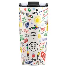 쿨바틀 텀블러, 굿바이브, 550ml, 1개
