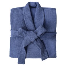 Songwol 松月 30支 Nokka 輕量浴袍 M, 1個, 藍色