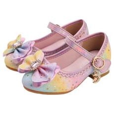 Rabbit Foot 女童方塊跟鞋