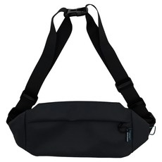 LIBERO Libero Fran 單肩包 腰包 旅行 登山 輔助包, 黑色