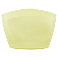 SiliPot 鉑金矽膠料理儲存袋 L 檸檬黃, 1個