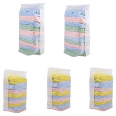 小麥購物 小白兔立體真空收納袋壓縮袋5件組 特大 2個 + 小號 3個, 1組, 5個