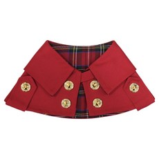 ZAZAZOO 劍橋風衣, 經典紅, 1個