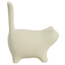 MarketA 胖貓陶瓷居家擺飾 小, 象牙白