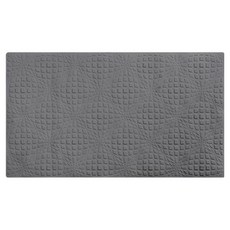 葉子小舖 橡膠浴室防滑墊, 1個, 幻境灰