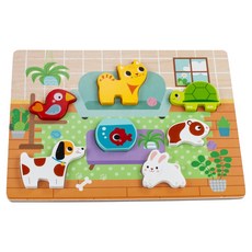 Hi Panda 原木寵物拼圖, 1個