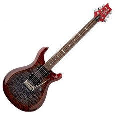 PRS SE 2025 Custom 24 일렉 기타, Charcoal Cherry Burst, 1개, CU44CG