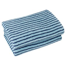 송월타월 호텔컬렉션 스트라이프 솔리드68 바스 타올 540g 30수 코마사, 스카이블루, 2개