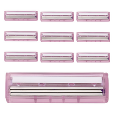 마켓링 여성용 소프트 면도기 퍼플 type2 ONE SIZE, 10개, 1개입