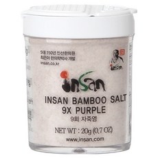 인산죽염 9회 자죽염 분말, 20g, 1개