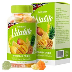 Nutrimotion Vita Bite 3種口味大容量維他命B能量軟糖, 1個, 270g