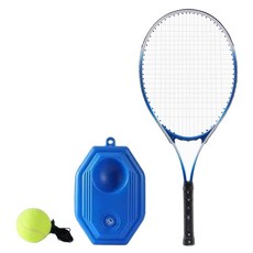 Some's Mind 練習網球拍 67 x 27 cm + 底座 + 球組, 1套, 藍色, 單一商品