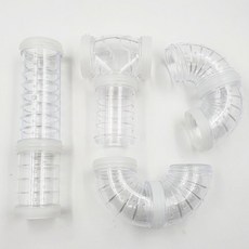 倉鼠用連接隧道 8入, 1套, 混合顏色