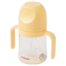 락앤락 리틀럽 퍼스트 PPSU 양손 빨대컵, 280ml, 1개, 옐로우