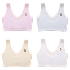 IBboom 女童 Air Angel 1階 無痕學生內衣 4件組 Y14