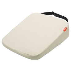 ACEPEED 車用高度可調坐墊 10cm, 1個, 皮革米色