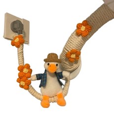 悍妞 可愛創意壁掛式冷氣管線裝飾 鴨子 + 20m 套組, 1套, 單一商品