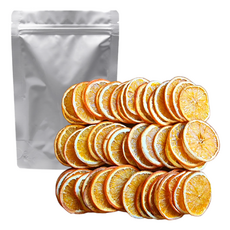 Nichep內芯乾燥水果 半切 橘子片 100入, 120g, 1個