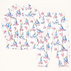 mollimelli friends 女童迪士尼愛麗絲花路睡衣上下套組