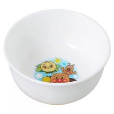 ANPANMAN 麵包超人 止滑圓碗2, 1個, 白色