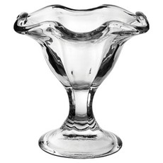 utopia 高腳甜品玻璃杯 225ml, 透明色, 1個