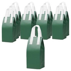 微笑輕量保溫保冷外帶袋, 深綠色, 10個