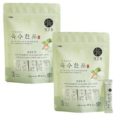 KANGGOJIP 1秒高湯完成 高湯包 乾淨清爽口味, 2個, 80g