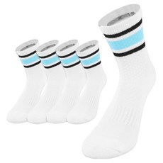 Nassau 女款運動長襪 SL-W02 5雙, 1個, 藍色