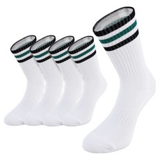 Nassau 男士網球襪 5雙入 TL-M03, 1個
