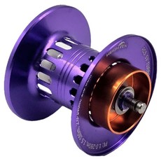 海騰 Daiwa SV BOOST 深溝線杯 PE線專用 Daiwa兼容 超輕量 備用線杯, 1個, 紫色