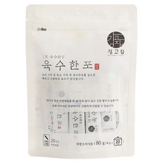 강고집 1초 육수완성 육수한포, 1개, 80g