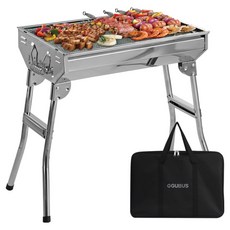 꾸버스 대형 스텐 바베큐그릴, 1세트