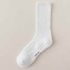 Surin 加厚底緩震運動時尚襪, 2個, 白色