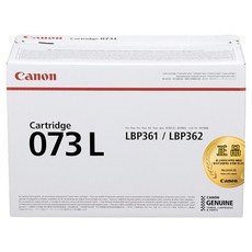 Canon 佳能 碳粉匣 CRG-073L, 黑色, 1個
