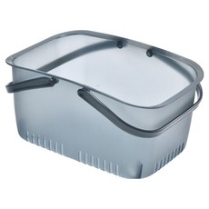 深色浴室多用途沐浴籃, 藍色