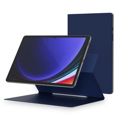 GSB Galaxy Tab 磁吸式書本保護套 超薄保護殼, 藍色