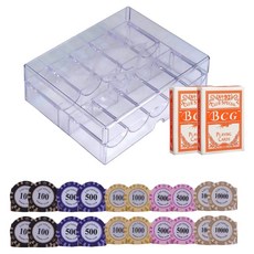 dasasadang.com彩色壓克力數字籌碼 200入組, 5 C1, 1套