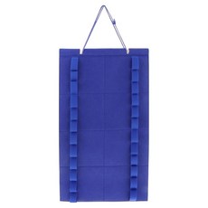 Modeunlead 壁掛式跆拳道品帶展示收納盒, 藍色, 1個