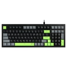 g-clicker OFFICEPRO Silence M RGB 全潤滑靜音 98鍵有線鍵盤, OPK50, 撲克 CR2, 製造商軸