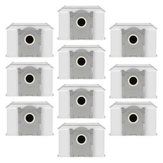 WonderfulPlace ECOVACS 科沃斯 X8 T80 OMNI 適用集塵袋, 10個, 單一商品