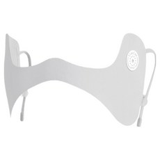 액티제노 야외 등산 골프 나비형 마스크, 연그레이, 1개