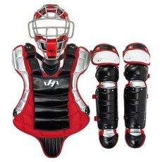 HATAKEYAMA 硬式捕手護具組 HK-CGJ, 1個, 黑紅色
