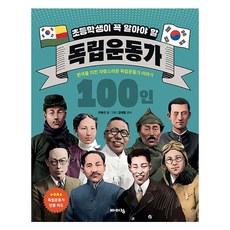 초등학생이 꼭 알아야 할 독립운동가 100인:한국을 지킨 자랑스러운 독립운동가 이야기, 바이킹, 주환선, 상품명