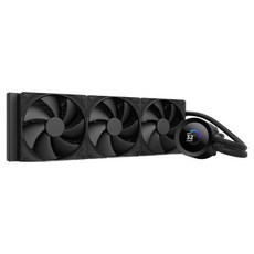 NZXT 恩傑 KRAKEN Plus 360 v2 水冷CPU散熱器, 黑色, 1個, 風扇(F120P Static Pressure Fan)