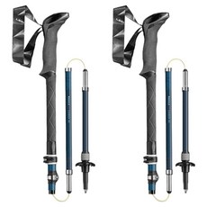LEKI Makalu FX Carbon AS 登山杖 65420632 2入, 1個, 海軍藍