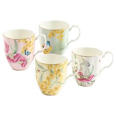 ROYAL ALBERT 澳大利亞系列馬克杯 400ml x 4件組, 1套, 混合色