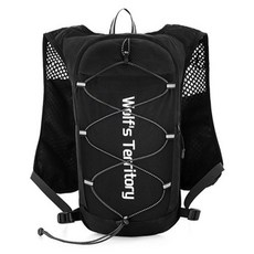 Keriving 馬拉松跑步背心, 黑色, 1個