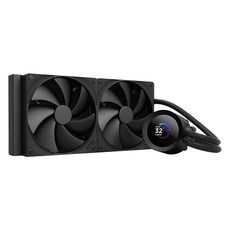NZXT 恩傑 水冷CPU散熱器, 黑色, 1個, NZXT KRAKEN Plus 280